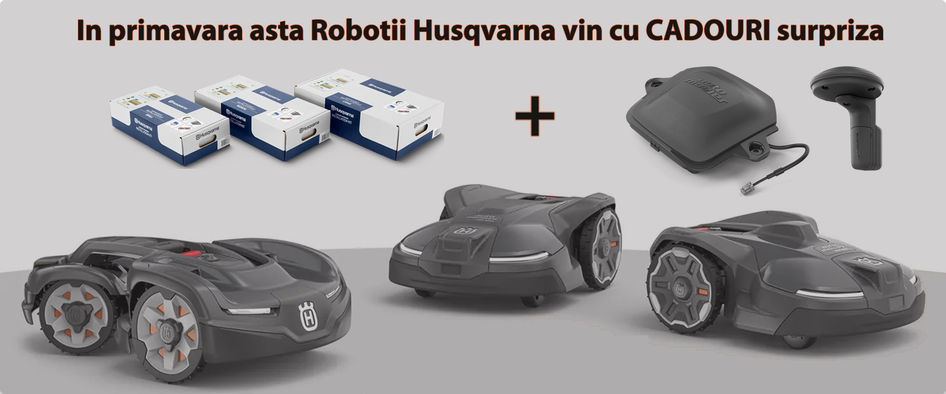 Promotii roboti Husqvarna Automower
