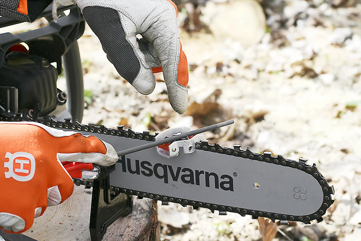 Sablon Mixt de Ascutit Husqvarna pentru Lant pas .3/8" grosime 5.5 mm - pentru Drujbe Profesionale [5]