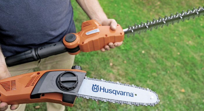 Motounealtă HUSQVARNA 120iTK4-PH 2-în-1 cu rază lungă de acțiune pentru elagaj și tăierea gardului viu la înălțime [3]