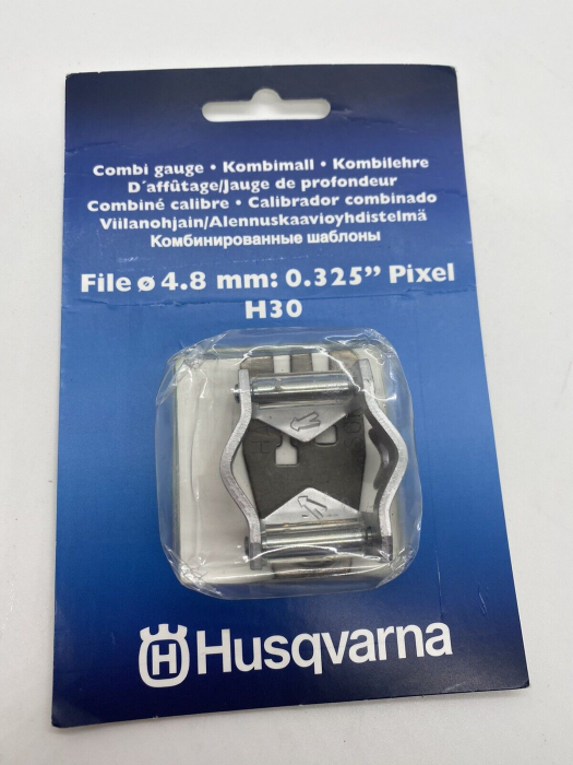 Sablon Mixt Husqvarna pentru Ascutire Lant Drujba Pas .325" Pixel [2]