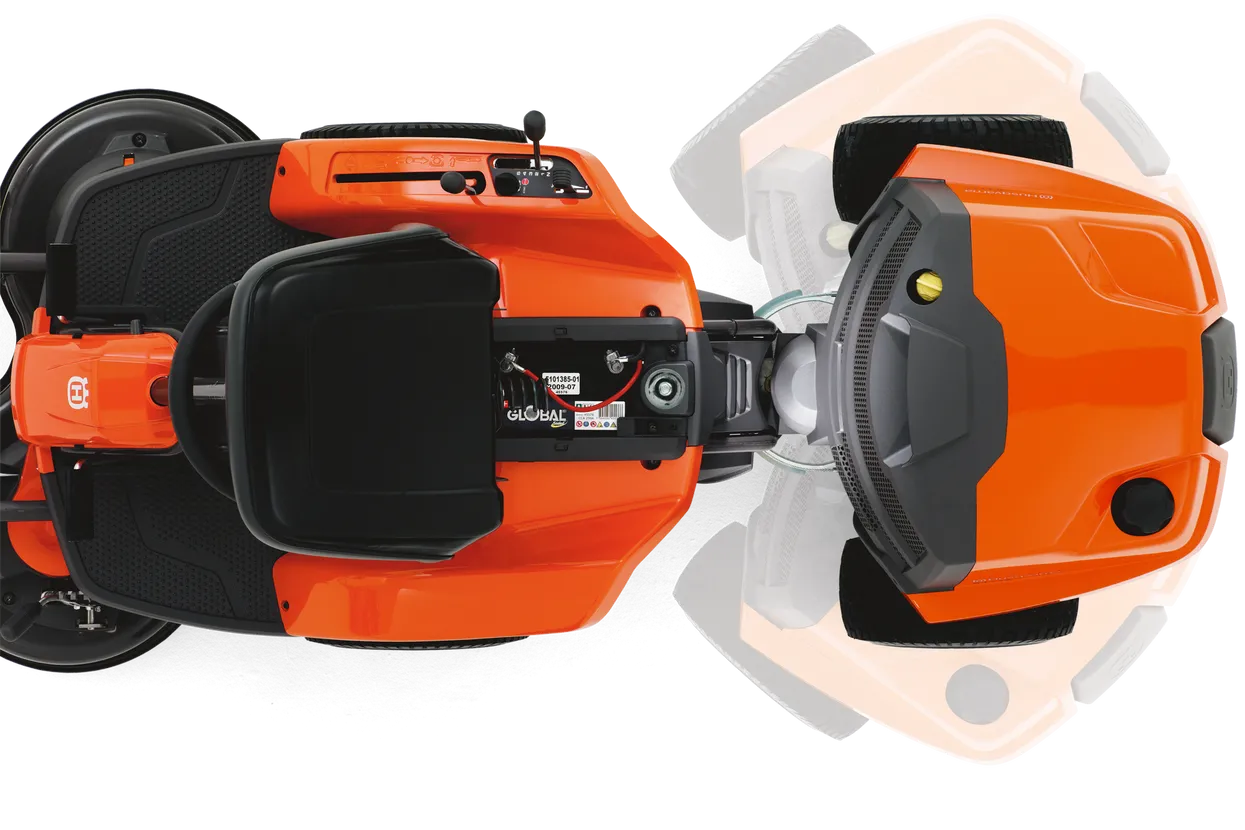 Tractor Tuns Gazon Husqvarna R 112C (prețul include masă de tăiere Combi 85) [6]