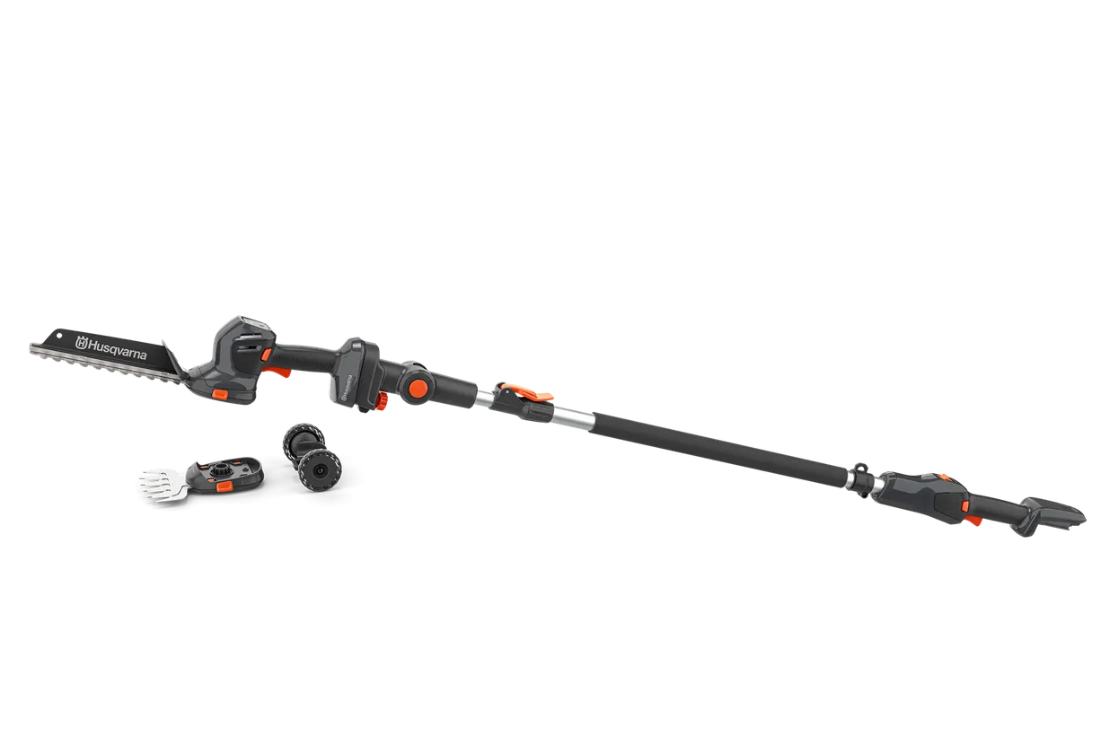 Motounelte de taiat gard viu - Set motounealta pentru tuns gard viu si gazon Husqvarna Aspire™ S20-P4A + Aspire™ tijă prelungire-P4A cu acumulator și încărcător incluse
