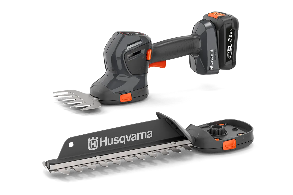 Set motounealta pentru tuns gard viu si gazon Husqvarna Aspire™ S20-P4A + Aspire™ tijă prelungire-P4A (nu include acumulator și încărcător) [3]