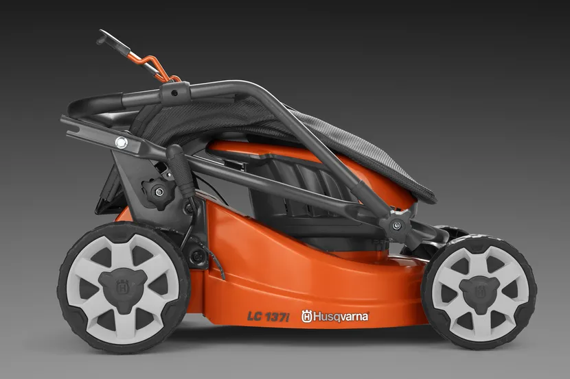 Masina Tuns Gazon Cordless Husqvarna LC 137i (Incarcator  40-C80 si Acumulator  Bli20, 36.5V/4.0Ah) [1]