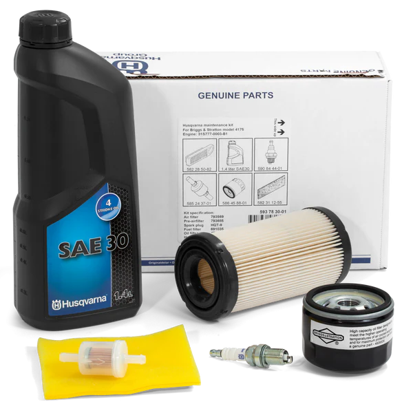Tractoare Rider cu masa frontala - Service Kit pentru motoare Briggs&Stratton MODEL 4175/Endurance 4195 (Rider Husqvarna R 320 AWD, TS/TC 238)