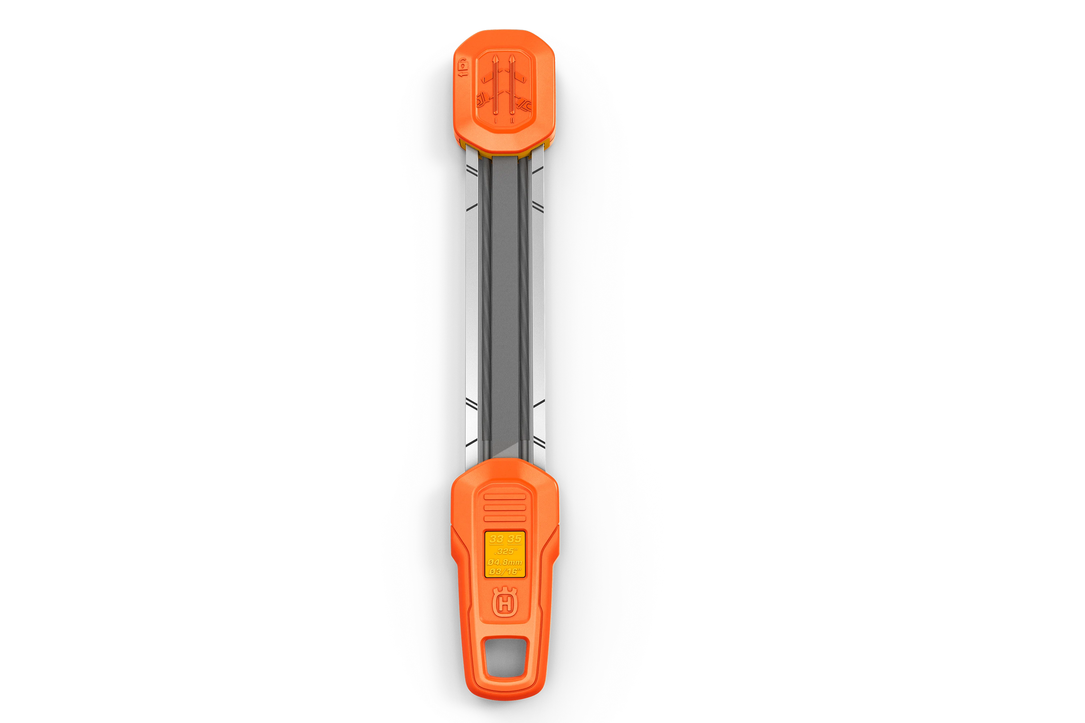 Ascutire lant  drujba - Set de ascuțire 2-în-1 Husqvarna .325 (C33/35) 4.8 mm