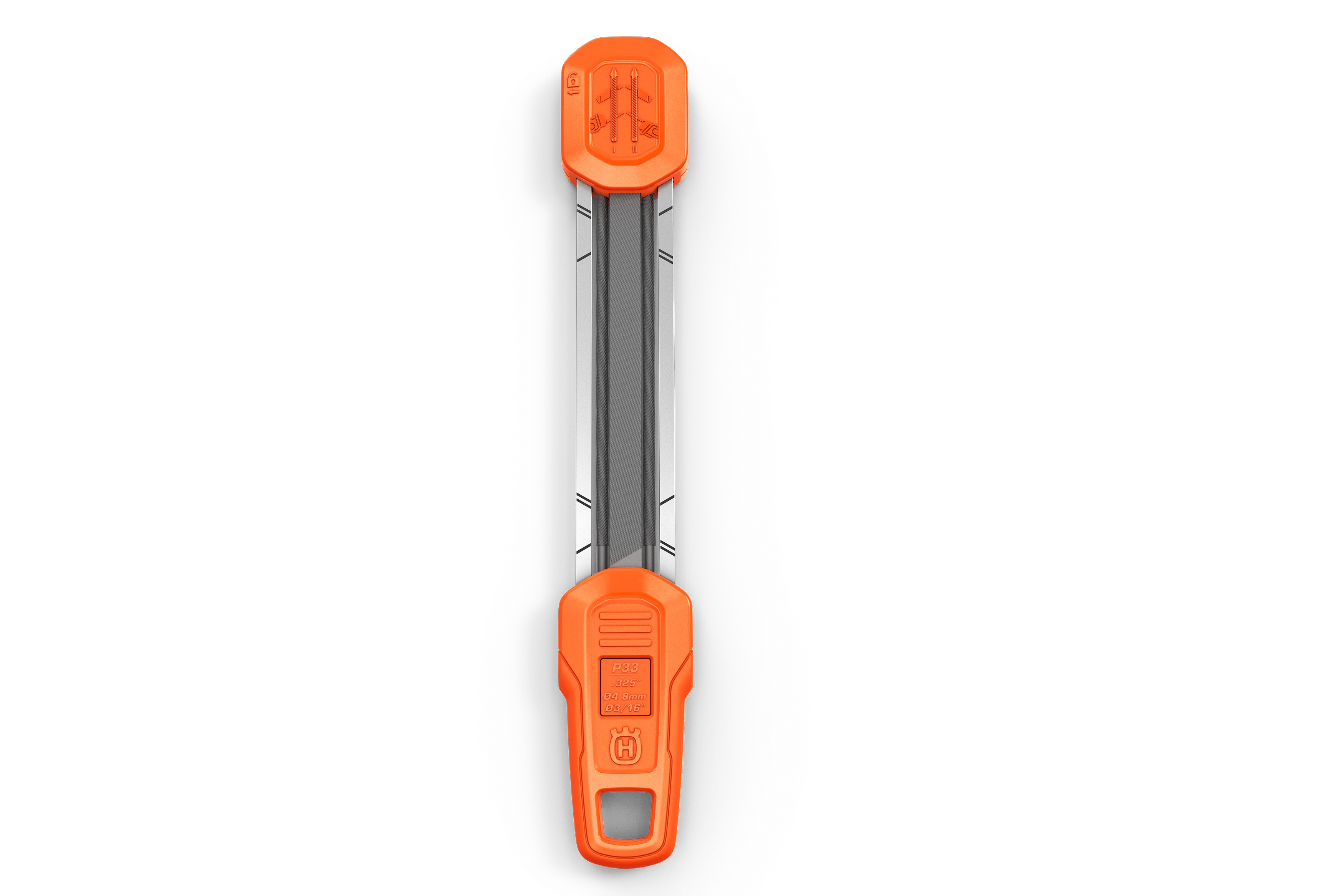 Ascutire lant  drujba - Set de ascuțire 2-în-1 Husqvarna P33 .325 Pixel 4.8 mm