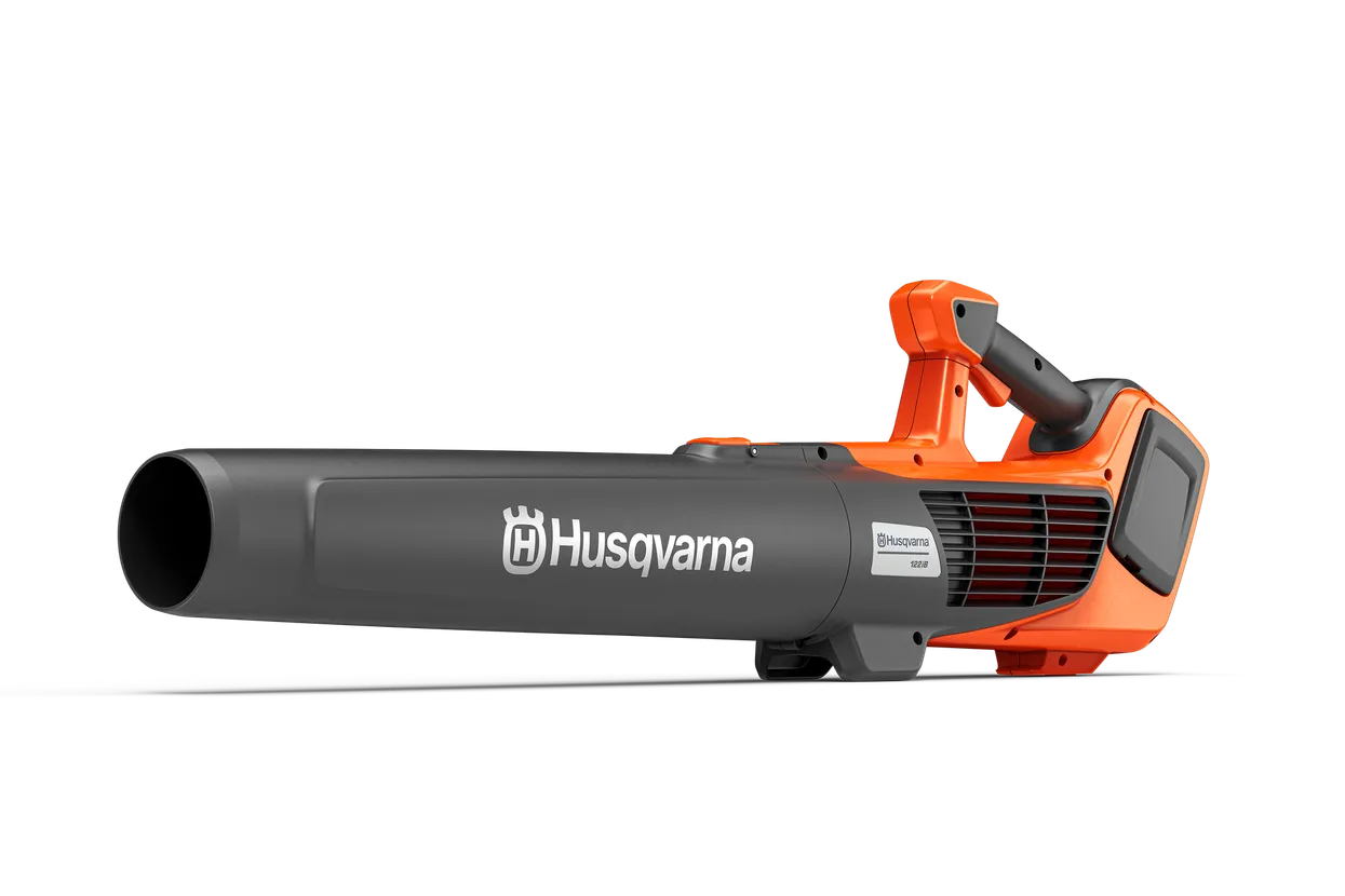 Refulatoare frunze pe acumulatori - Suflanta Husqvarna 122iB cu acumulator și încărcător