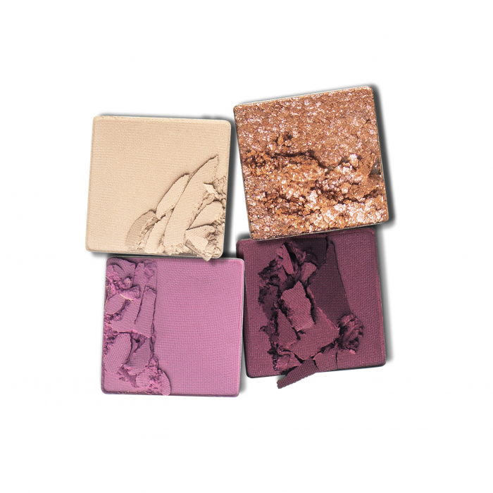 Paleta de farduri 4 nuante, Daily Vibe, nuanta Tropical Orchid 04 - 5,5g [4]