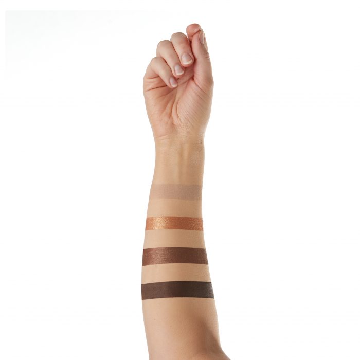 Paleta de farduri 4 nuante, Daily Vibe, nuanta Golden Hour 01 - 5,5g [7]
