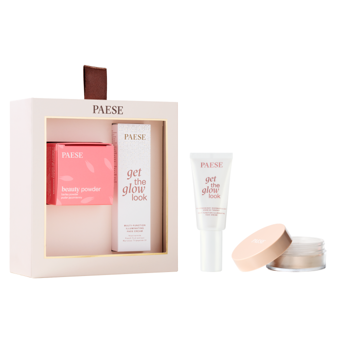 SET ALL ABOUT THE BASE ( GET THE GLOW ILLUMINATING FACE CREAM+ RICE POWDER) [1]