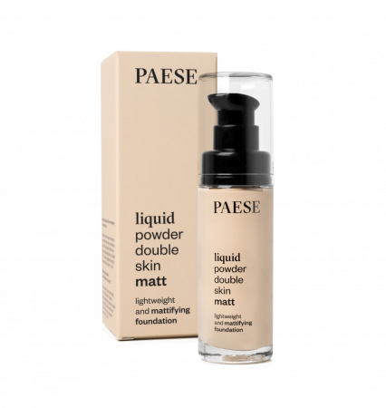 Fond de ten - Fond de ten matifiant, Liquid Powder Double Skin Matt, 20M - 30ml