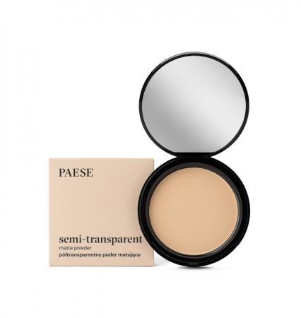 Noutati - Pudra compacta semi-transparenta mata, 9g