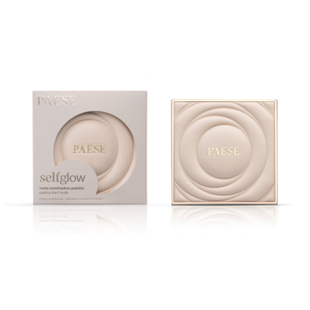 SelfGlow Nude Eyeshadow Palette – Paleta farduri nude versatila [1]