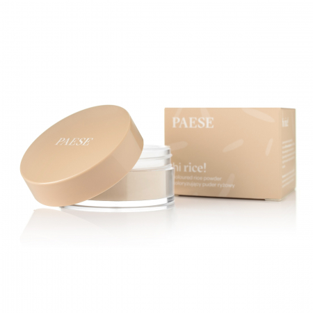 Ten - Pudră de orez PAESE 10 Light Beige pentru matifiere, 10 g