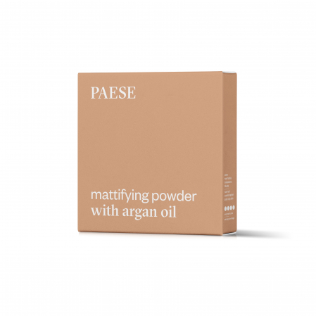 Pudră matifiantă PAESE cu ulei de argan, 8 g [2]