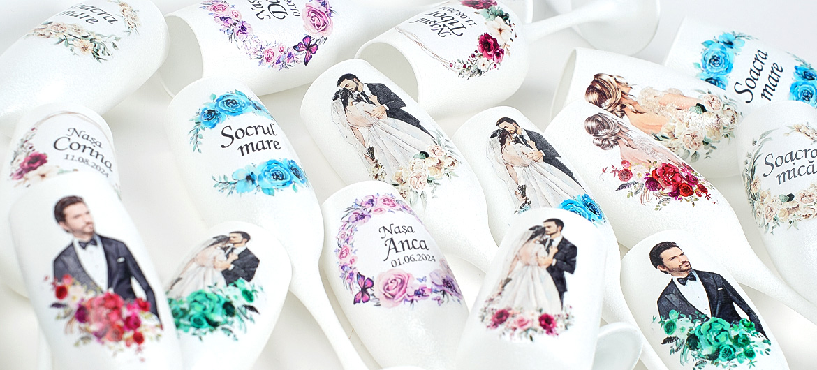 Idei pentru pahare personalizate!