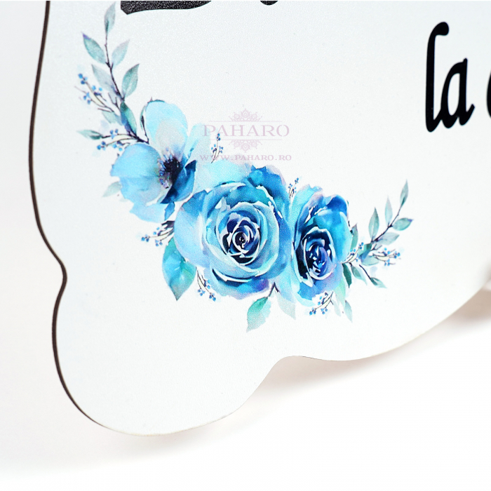 Panou Personalizat  „ Bine ați venit !” - 301 T1 - Albastru [2]