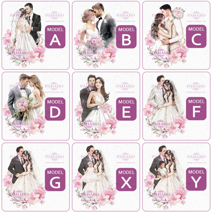 Set 2 Panouri „ Bine ați venit !”  201 A - Roz [2]