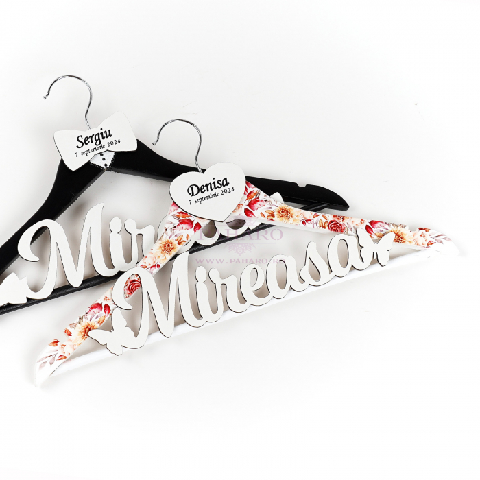 Umeraș Mireasa FLORAL  - 5X7-  Roșu Galben [1]