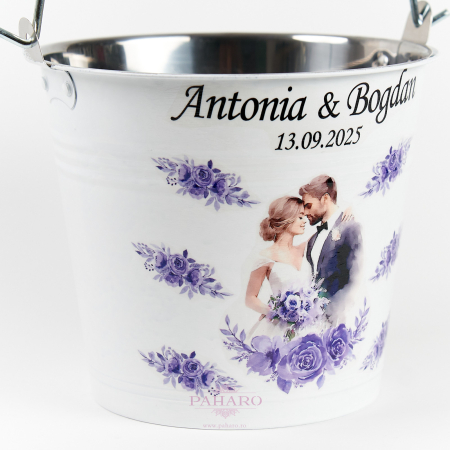 Găleată FLORAL - 103B - Mov - [3]