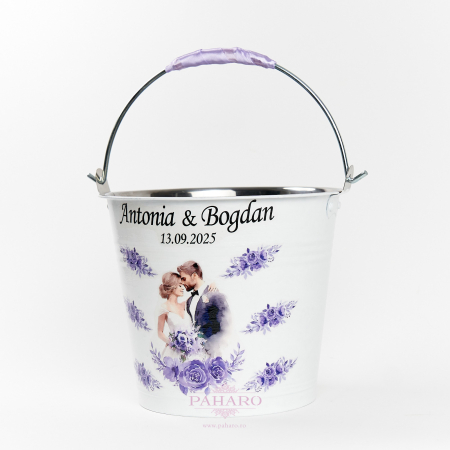 Găleată FLORAL - 103B - Mov - [4]