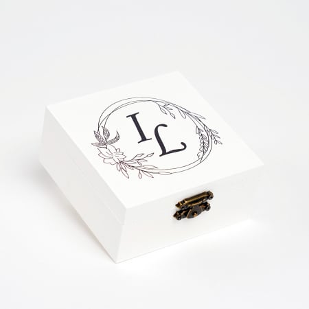 CUTII VRERIGHETE - Cutie verighete patrat