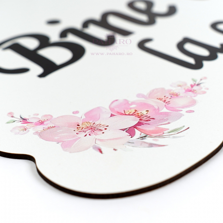 Set 2 Panouri „ Bine ați venit !”  201 A - Roz [4]