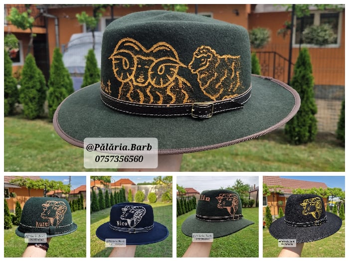 Pălării cu berbeci/oi
