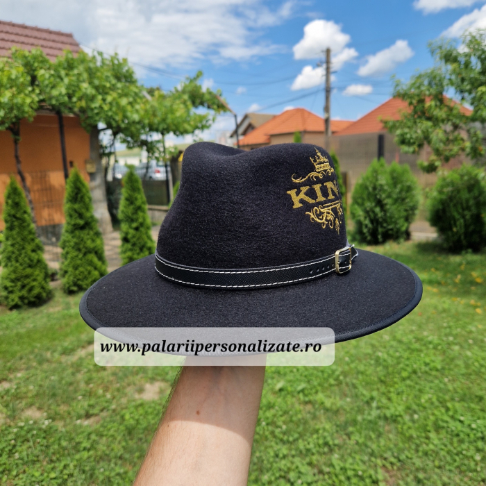 Pălărie neagră "KING" [2]