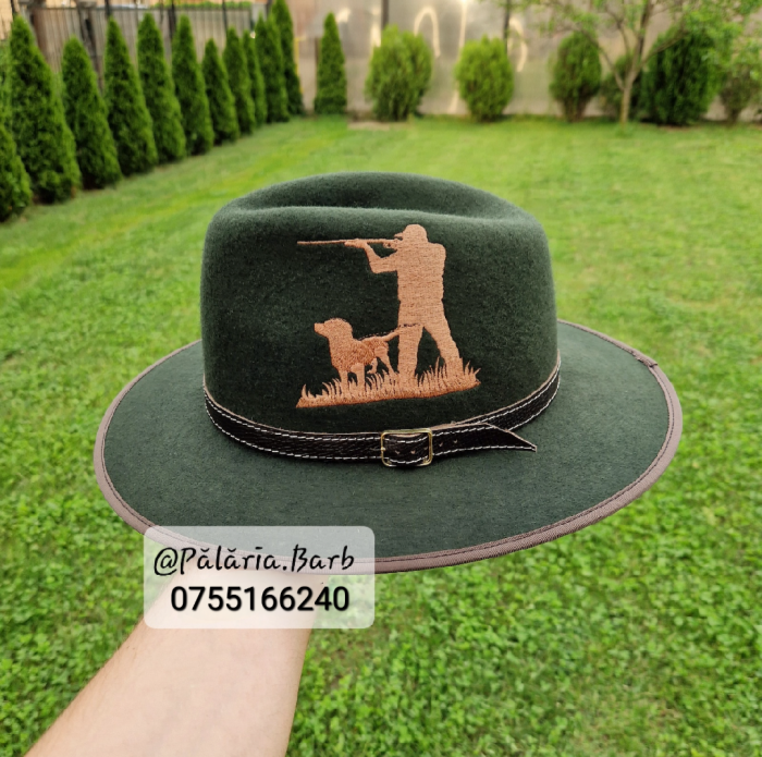 Pălărie verde cu temă de vânătoare 2 [2]