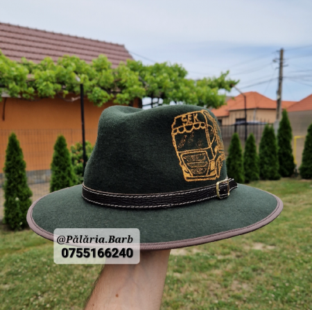 Pălărie verde cu TIR pictat [1]