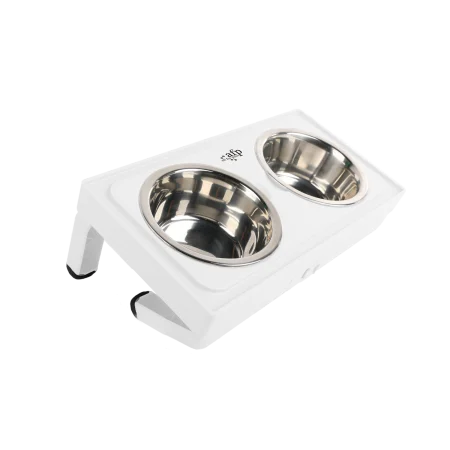 All for Paws Adjustable Double Feeder cu Doua Boluri 2x750 ML [8]