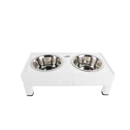 All for Paws Adjustable Double Feeder cu Doua Boluri 2x750 ML [2]