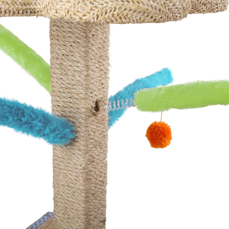 All for Paws Sisal Blossom Cat Tree [2]