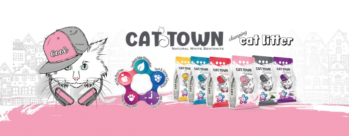 Asternut Igienic Cat Town Mango si Pepene Galben pentru Pisici [4]