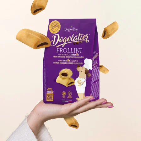 Doggyebag Dogolatier Biscuiti Frollini cu Freecoa pentru Caini 180 Gr [4]