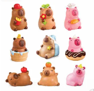 Leopet Jucarie Capybara Latex Mystery Box pentru Caini 9x8 Cm [3]
