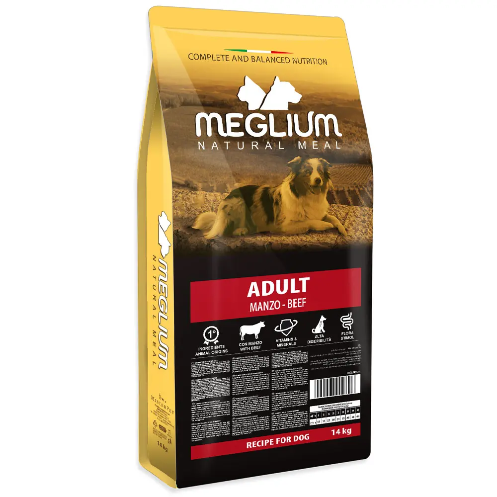 Meglium Dog Adult Beef 14kg [1]