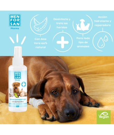 Menforsan Spray Antiseptic cu Clorhexidina pentru Animale de Companie 60 ML [4]