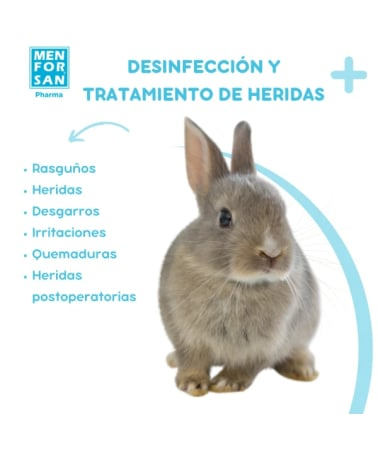 Menforsan Spray Antiseptic cu Clorhexidina pentru Animale de Companie 60 ML [5]