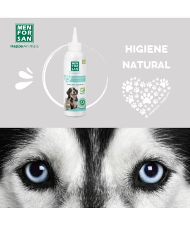 Menforsan Solutie Naturala pentru Curatarea Ochilor la Caini si Pisici 125 ML [2]