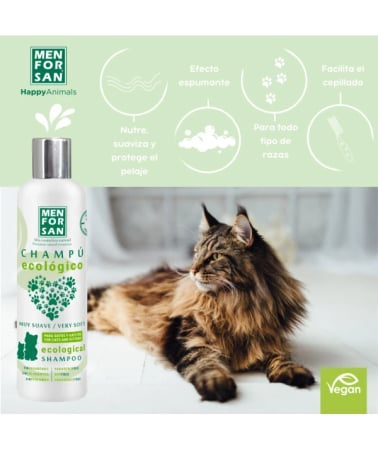 Menforsan Shampoo Ecologic for Cats and Kittens 300 Ml [2]