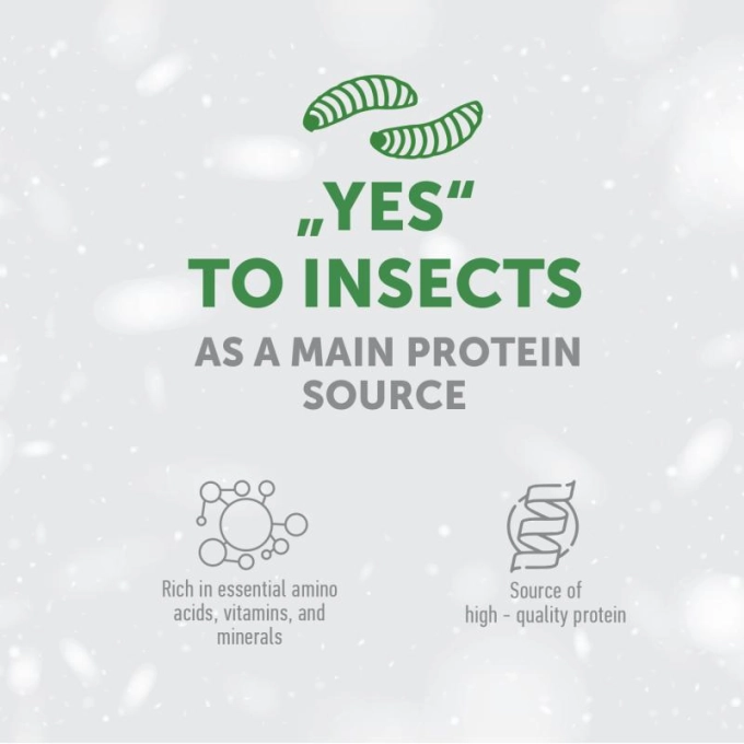 Nature's Protection Gustari Pentru Sustinerea Igienei Orale cu Insecte pentru Adult Blana Alba 150 g [7]