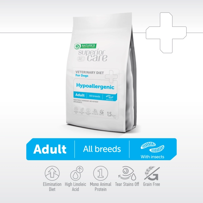 Nature's Protection Veterinary Diet Hypoallergenic Insect Adult All Breeds [3]