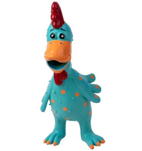 Pawise Fun Plus Jucarie din Latex in Forma de Gaina pentru Caini 27 Cm [2]