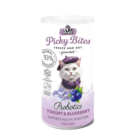 Pet’s Dessert Recompense Picky Bites Probiotics cu Iaurt si Afine [2]