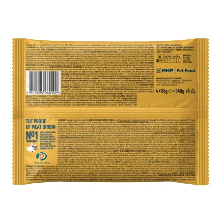 Proof Multipack Hrana Umeda pentru Pisici cu Pui/Somon in Jeleu si Pui/Biban in Sos 4x85 Gr [2]