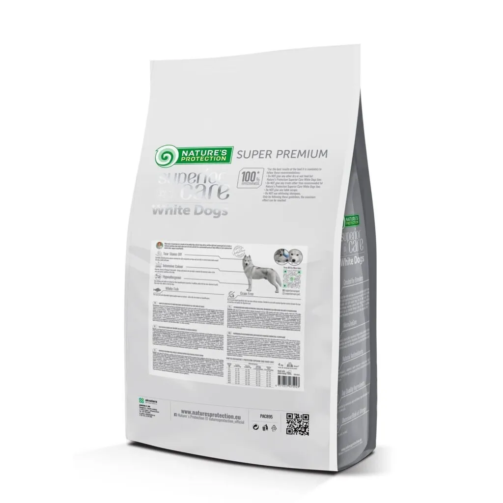 Superior Care White Dogs Grain Free All Life Stages cu Peste Alb [2]