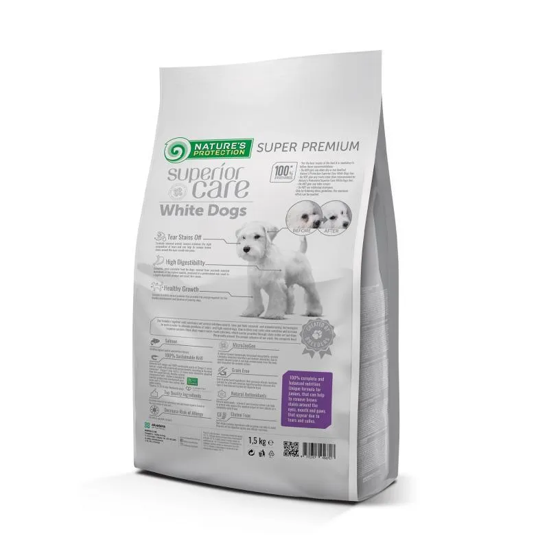 Superior Care White Dogs Grain Free Junior All Breeds cu Somon [2]